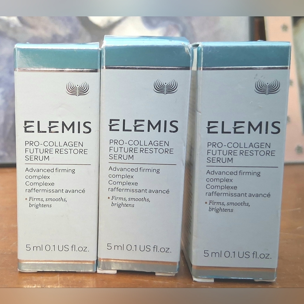 (NIB) ELEMIS Pro-Collagen Future Restore Serum —15ml Total/5ml Each